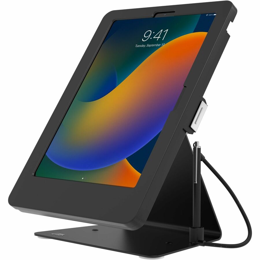 CTA KIOSK STAND W/ STYLUS FOR IPAD 10, IPAD AIR 4 & 5, & 11 IPAD PRO - BLACK