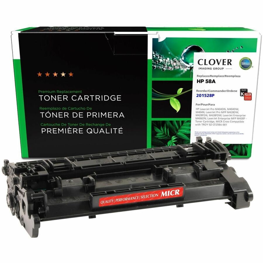 CLOVER IMAGING REMANUFACTURED MICR TONER CARTRIDGE (NEW CHIP) FOR HP CF258A