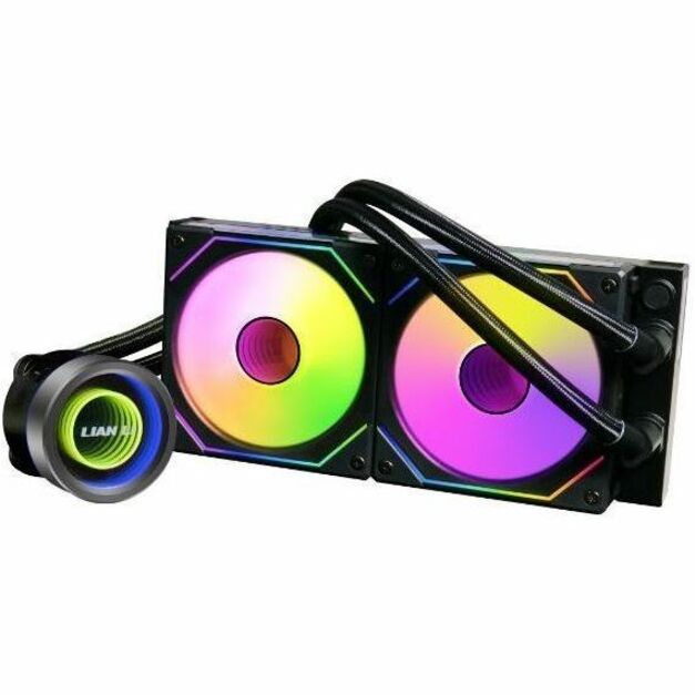 LIAN LI Galahad II Trinity SL-INF 240mm AIO Liquid CPU Cooler - Black