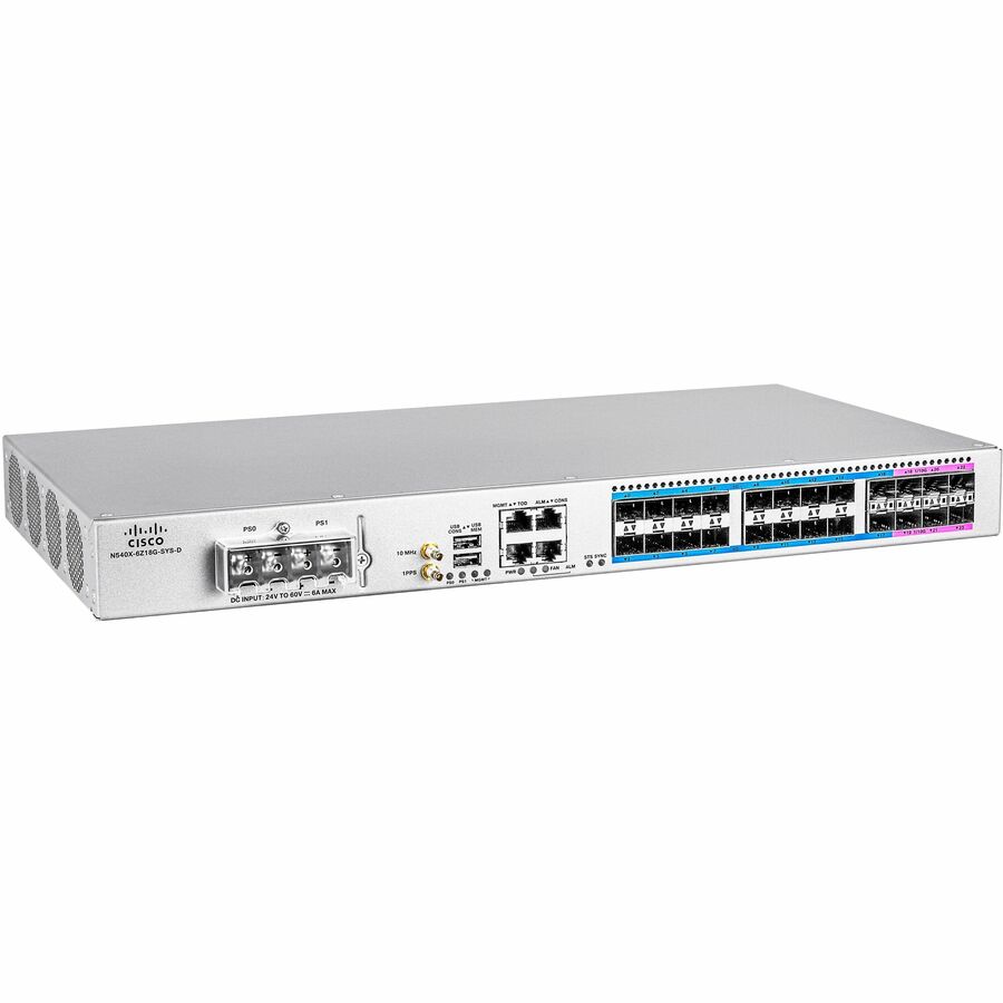 NCS540 18X1G SFP + 6X1/10G SFP+ DC