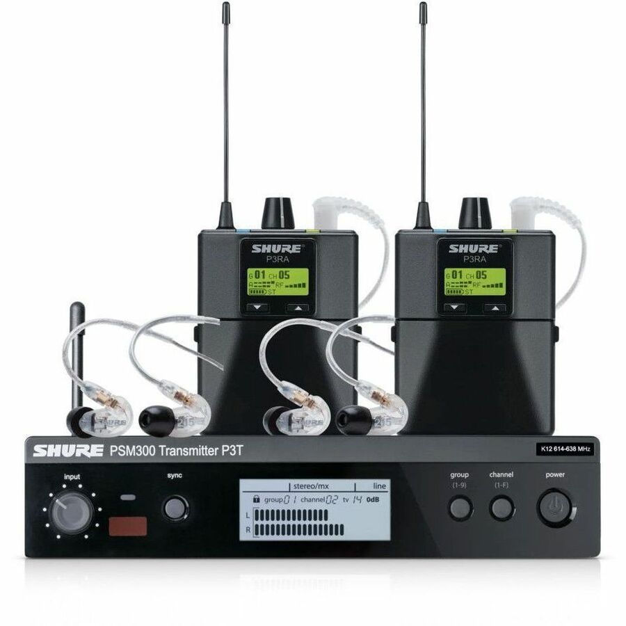 PSM300 TWIN PACK PRO WITH EARPHONES