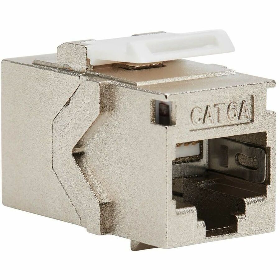 EATON TRIPP LITE SERIES CAT6A SHIELDED SNAP-IN COUPLER (RJ45 F/F), TAA