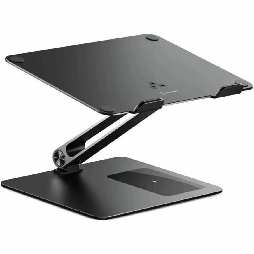 ALOGIC ELITE POWER LAPTOP STAND WITH WIRELESS CHARGER - BLACK