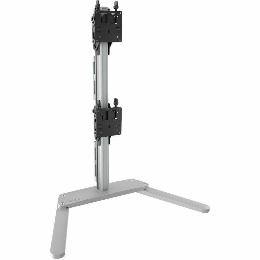 IDEAL FOR SUPER HEAVY DUTY DUAL DISPLAYS. FLAT MONITORS UP TO 55 LBS. & CURVED M