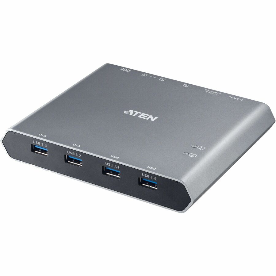 2-Port USB-C Sharing Switch with Power Pass Through