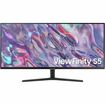 Samsung ViewFinity S5 34" UWQHD 21:9 VA 3440 x 1440 Adaptive Sync/FreeSync 5 ms 100 Hz Refresh Rate HDMI Monitor LS34C504GAN