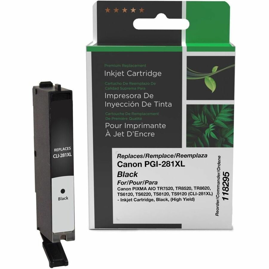 CLOVER IMAGING REMANUFACTURED HIGH YIELD BLACK INK CARTRIDGE FOR CANON CLI-281XL