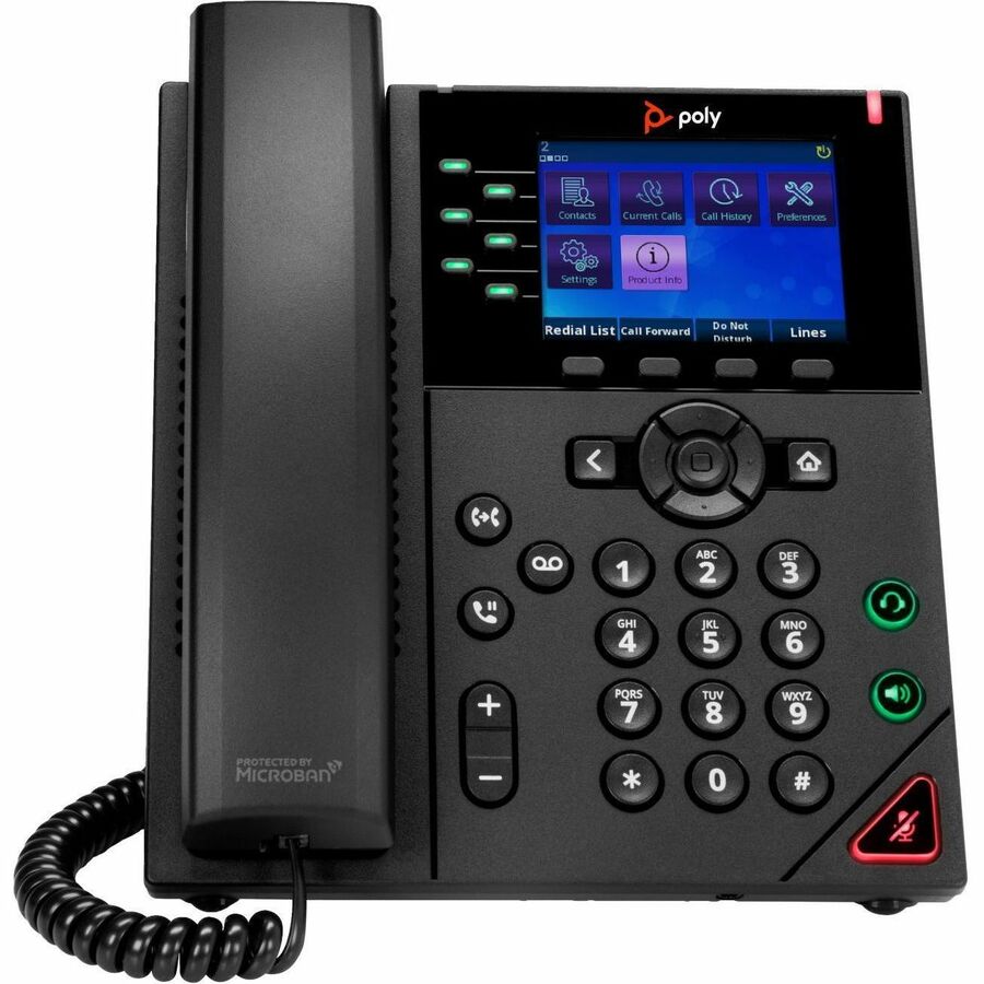 POLY OBI VVX 350 6-LINE IP PHONE AND POE-ENABLED