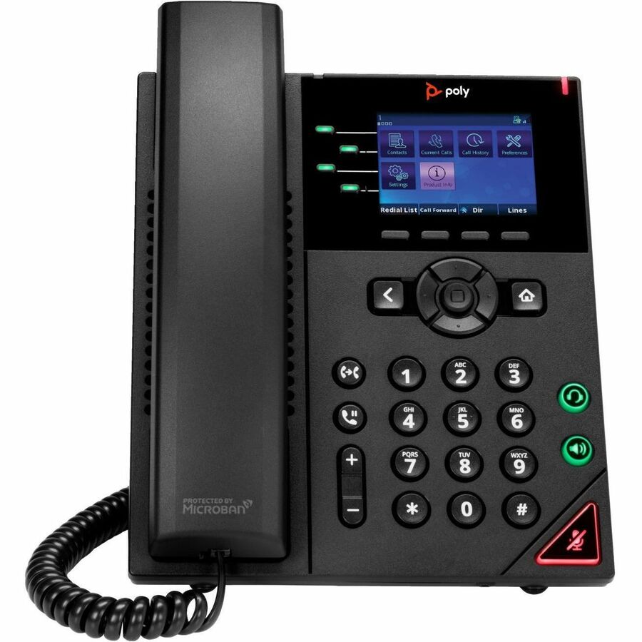 VVX 250 DESKTOP PHONE,OBI,POE