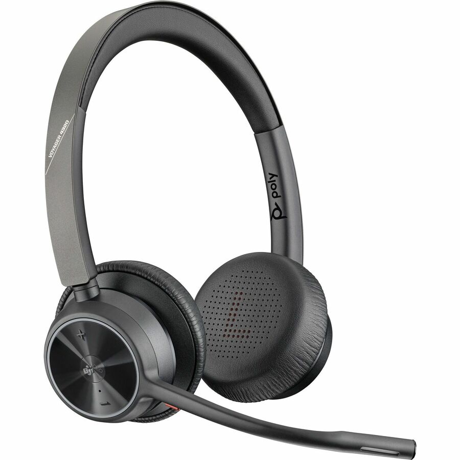 POLY VOYAGER 4320-M MICROSOFT TEAMS CERTIFIED USB-A HEADSET +BT700 DONGLE TAA US