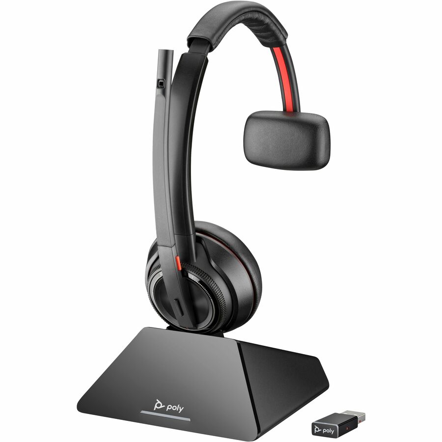 POLY SAVI 8210 UC MICROSOFT TEAMS CERTIFIED DECT 1920-1930 MHZ USB-A HEADSET US