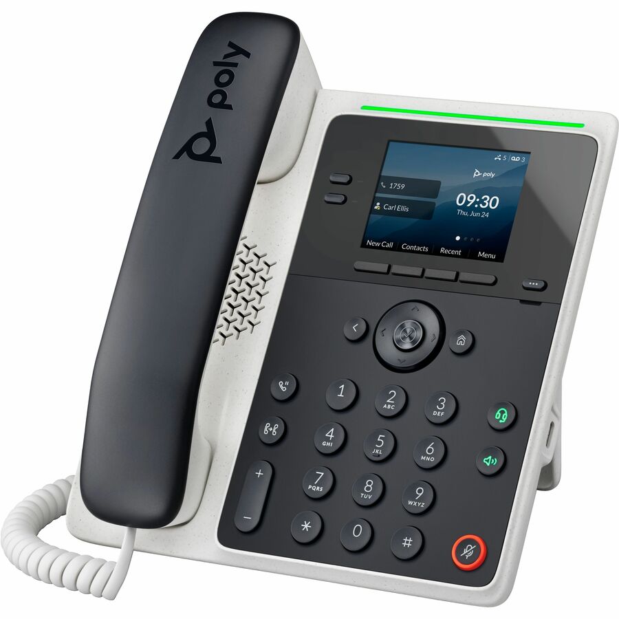 POLY EDGE E100 IP PHONE AND POE-ENABLED