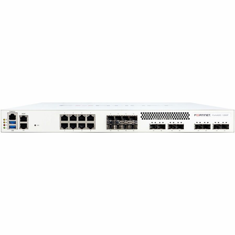FORTIADC-1200F-DC APPLICATION DELIVERY CONTROLLER - 8 X 10GE SFP+ PORTS, 8 X GE