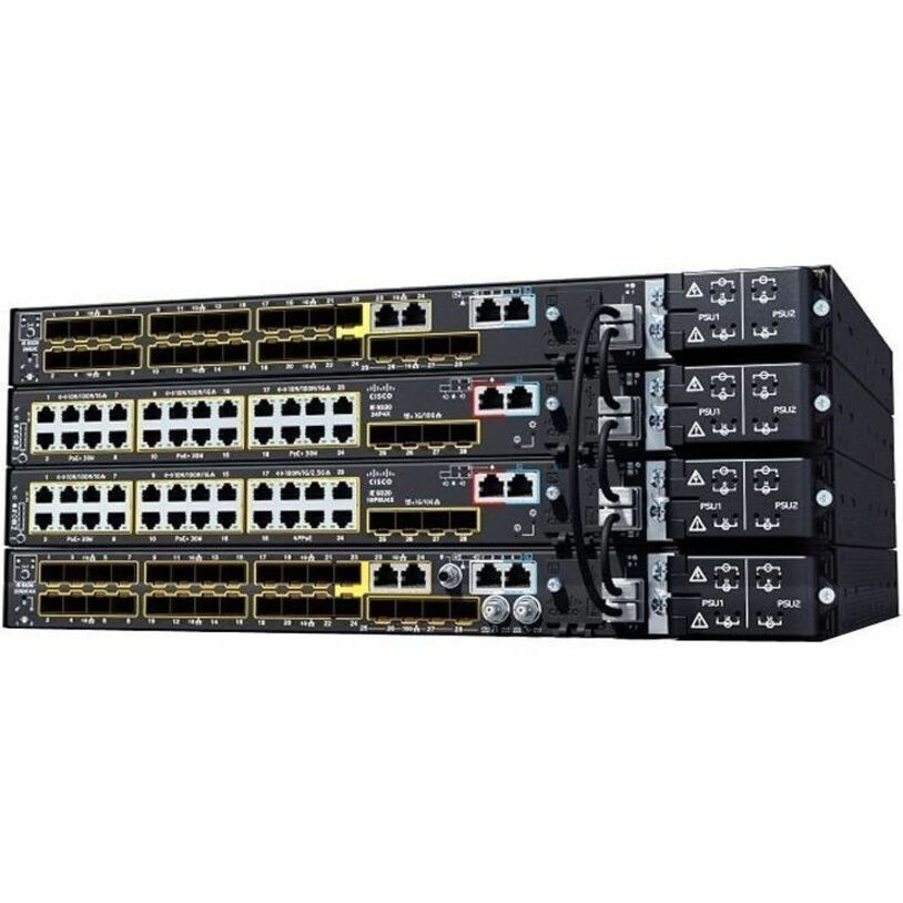16 PORT POE+, 8 PORT MGIG 4PPOE D/L WITH 4 10G U/L (720W)