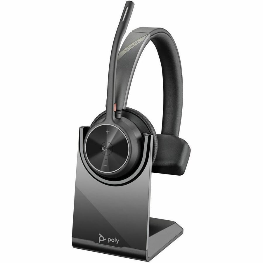 POLY VOYAGER 4310 MICROSOFT TEAMS CERTIFIED HEADSET +BT700 DONGLE +CHARGING STAN