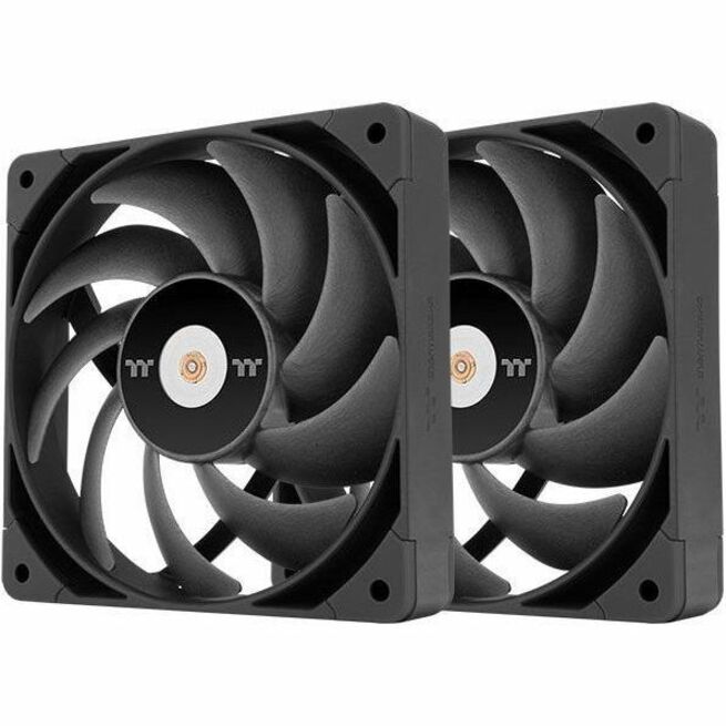 THERMALTAKE TOUGHFAN 14 PRO HIGH STATIC PRESSURE COOLING FAN, 140MM 2 PACK