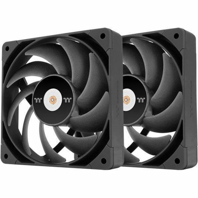 THERMALTAKE TOUGHFAN 12 PRO HIGH STATIC PRESSURE COOLING FAN, 120MM 2 PACK