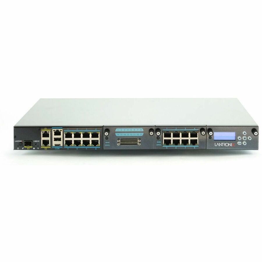 FIPS LM83X LOCAL MANAGER, 32 SERIAL PORTS, 3 ETHERNET PORTS, + LCD ,INCLUDES LMS