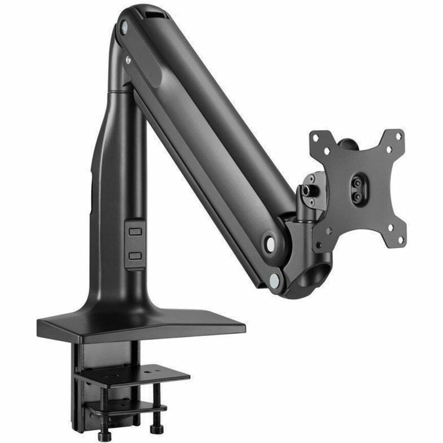 WORKSTREAM BY MONOPRICE HEAVY-DUTY SINGLE-MONITOR FULL-MOTION ADJUSTABLE GAS-SPR