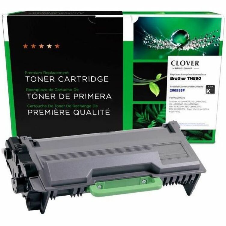 CLOVER IMAGING REMAN BROTHER TN890 ULTRA HIGH YIELD CARTRIDGE
