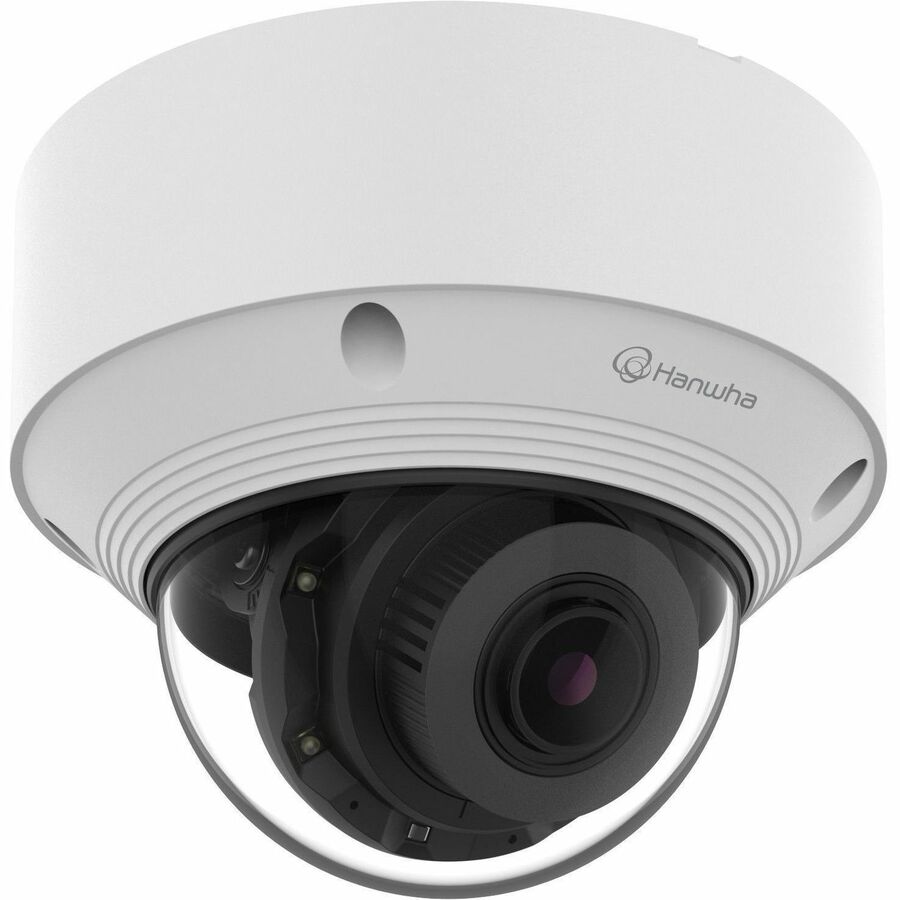 WISENET Q NETWORK OUTDOOR VANDAL DOME CAMERA, 5MP @ 30FPS, MOTORIZED VARI-FOCAL