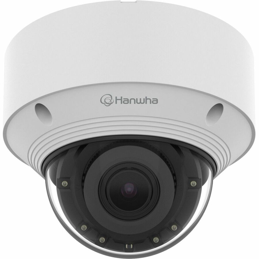 WISENET Q NETWORK OUTDOOR VANDAL DOME CAMERA, 4K @ 30FPS, MOTORIZED VARI-FOCAL L