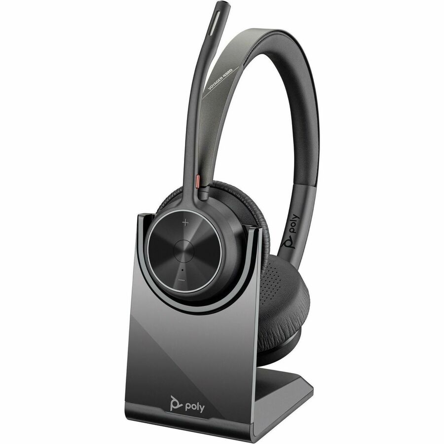 SBUY POLY VOYAGER 4320 USB-C HEADSET +BT700 DONGLE +CHARGING STAND