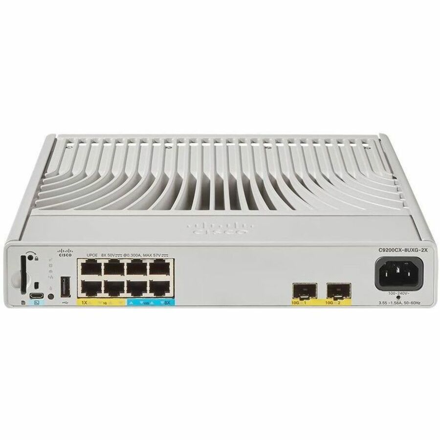 CATALYST 9000 COMPACT SWITCH 8 PORT UPOE WITH 4XMGIG,240W,A