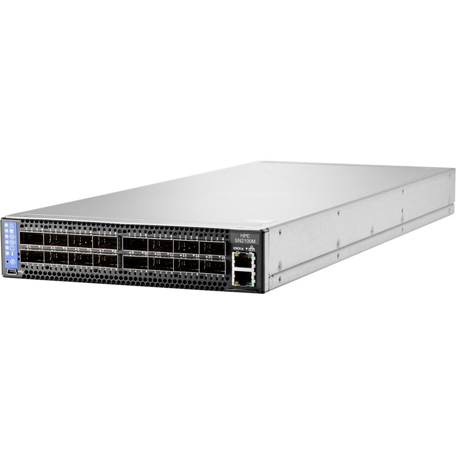 HPE SN2100M 100GBE 16QSFP28 REMAN SWITCH