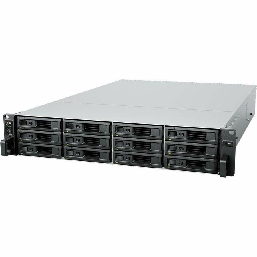 SYNOLOGY 12-BAY ACTIVE-ACTIVE DUAL CONTROLLER SAN UC3400 (DISKLESS)