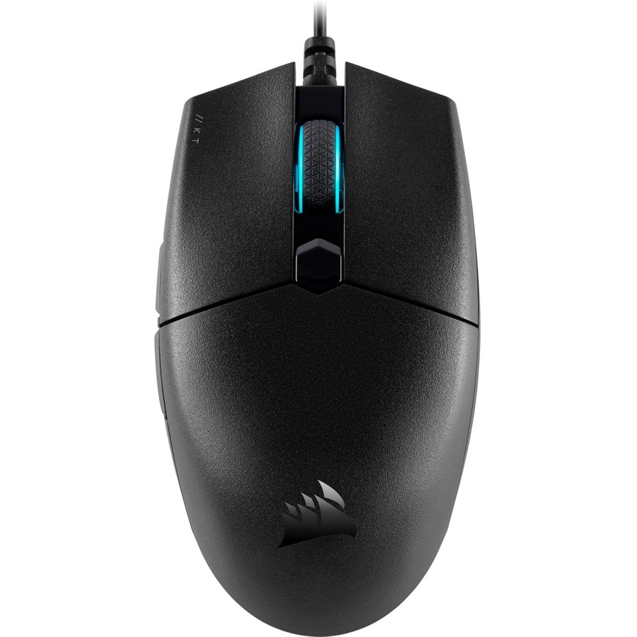 CORSAIR KATAR PRO GAMING MOUSE, WIRED, BLACK, BACKLIT RGB LED, 12400 DPI, OPTICA