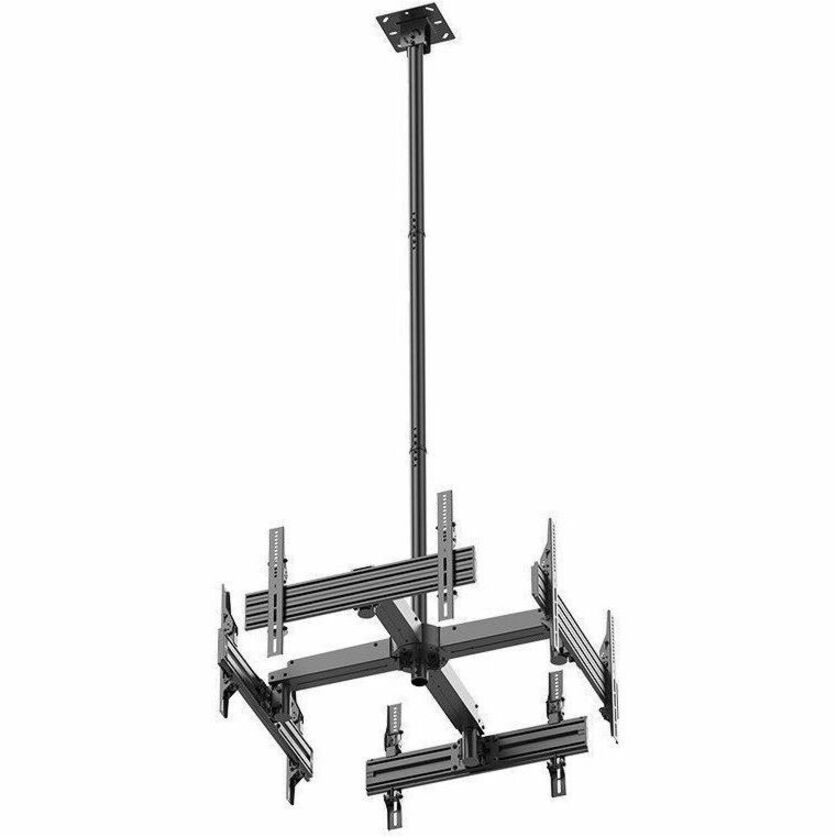 MONOPRICE COMMERCIAL SERIES QUAD SIDED CEILING TV MOUNT BRACKET_ FOR LED DISPLAY