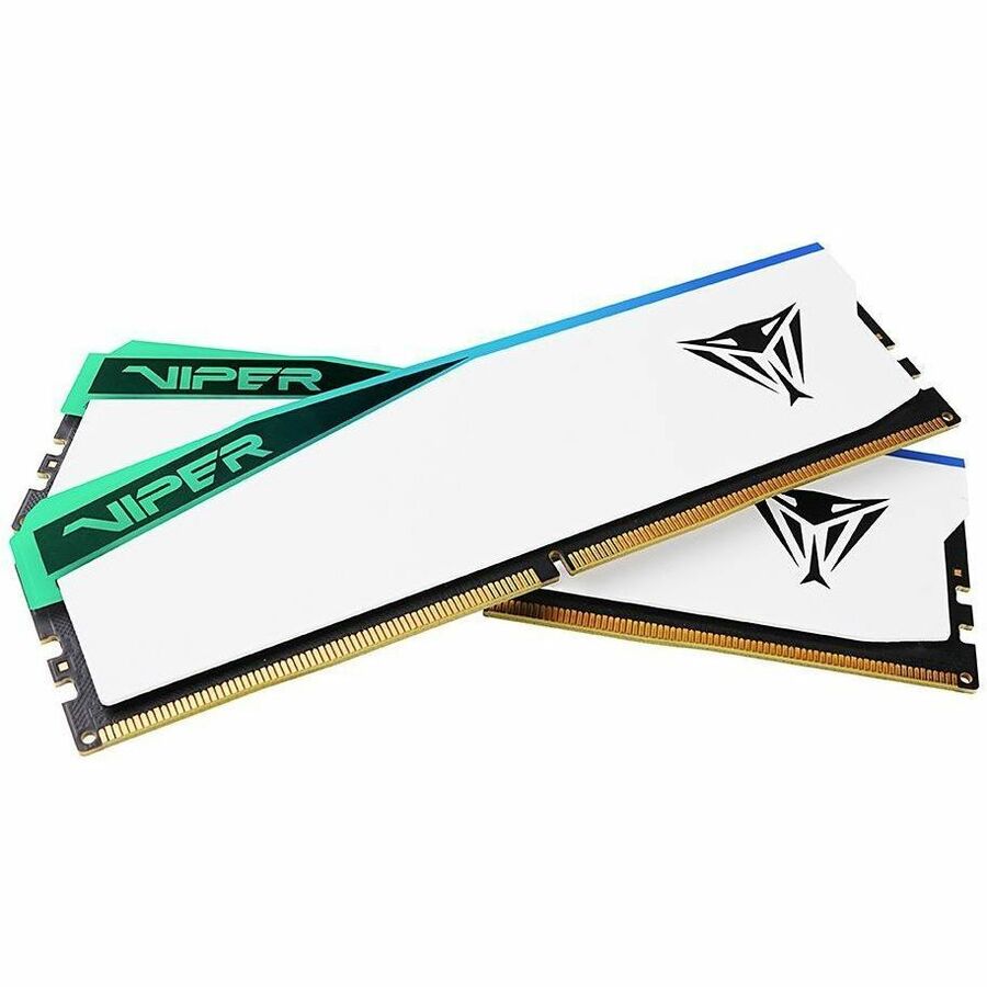 PATRIOT VIPER ELITE 5 DDR5 48GB RGB 6000MHZ CL42 WHITE HS DUAL KIT