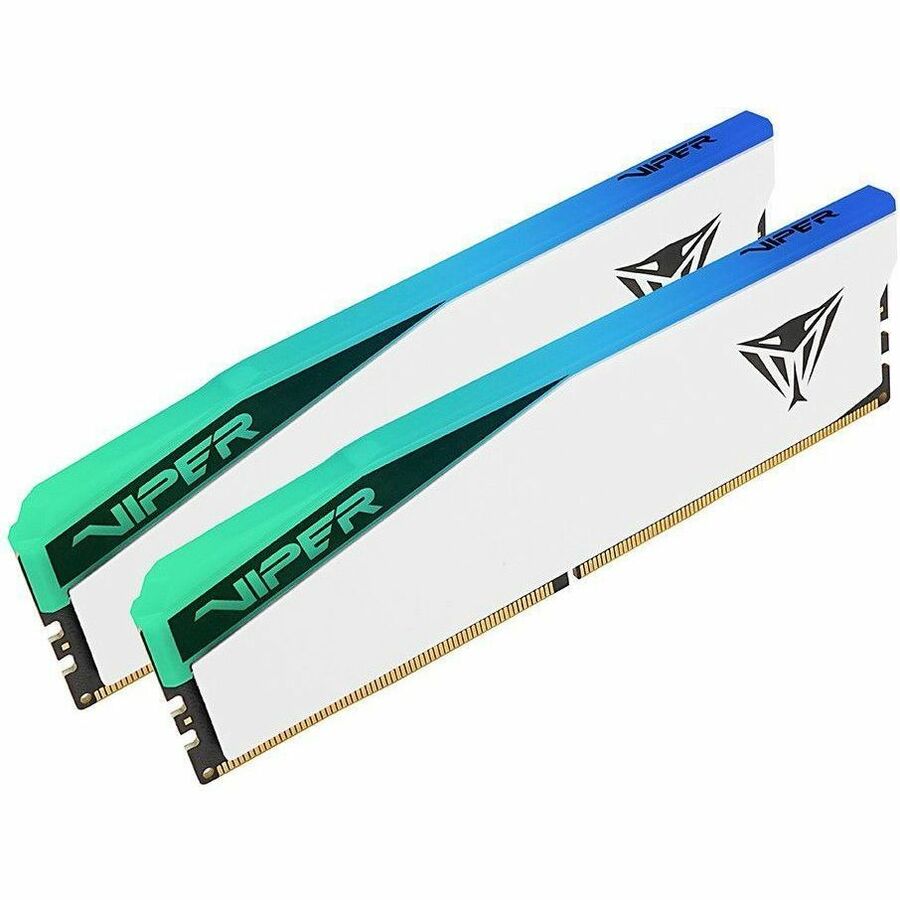 PATRIOT VIPER ELITE 5 DDR5 32GB RGB 7000MHZ CL38 WHITE HS DUAL KIT