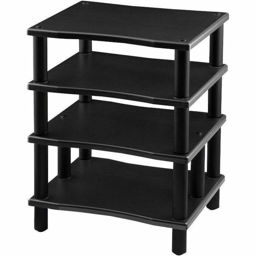 MONOLITH BY MONOPRICE 4 TIER AUDIO STAND XL BLACK
