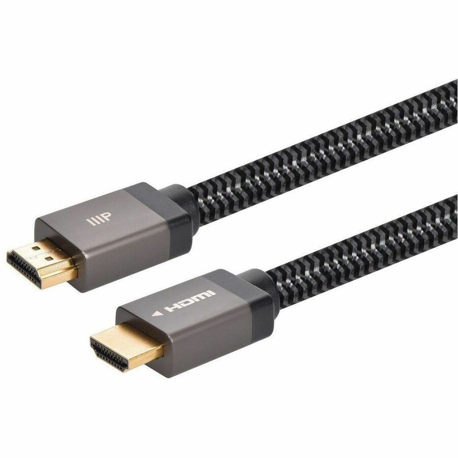 MONOPRICE 8K CERTIFIED ULTRA HIGH SPEED HDMI CABLE - BRAIDED - 8K@60HZ, 4K@120HZ