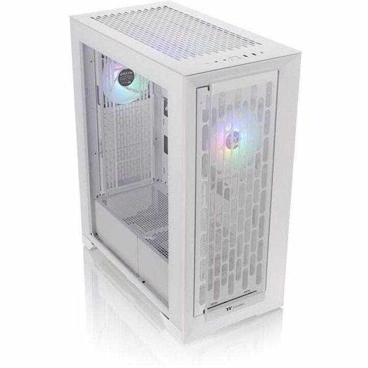THERMALTAKE T500 TG ARGB SNOW E-ATX MID TOWER COMPUTER CASE