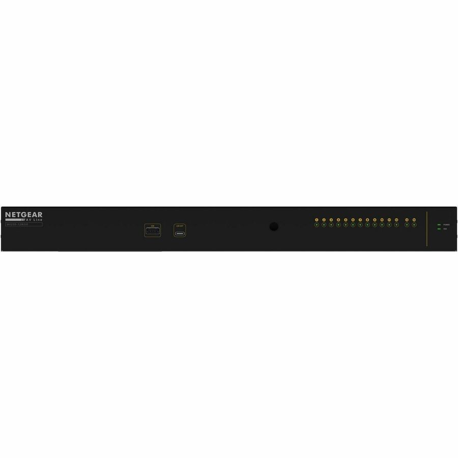 Netgear M4250 12M2XF Managed Switch, 12 Ports, Layer 2 | AV, Rack Mount
