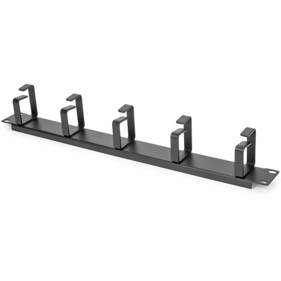 1U 19IN METAL RACKMOUNT CABLE MANAGEMENT PANEL - 1U - MOUNTS TO STANDARD 19 2 OR