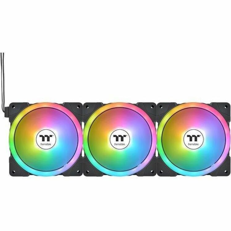 THERMALTAKE SWAFAN EX ARGB 14 BLACK COOLING FAN, MAGNETIC CONNECTION WITH SWAPPA