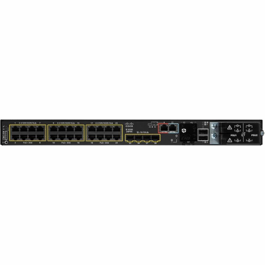 16 PORT POE+, 8 PORT MGIG 4PPOE D/L WITH 4 10G U/L (720W)