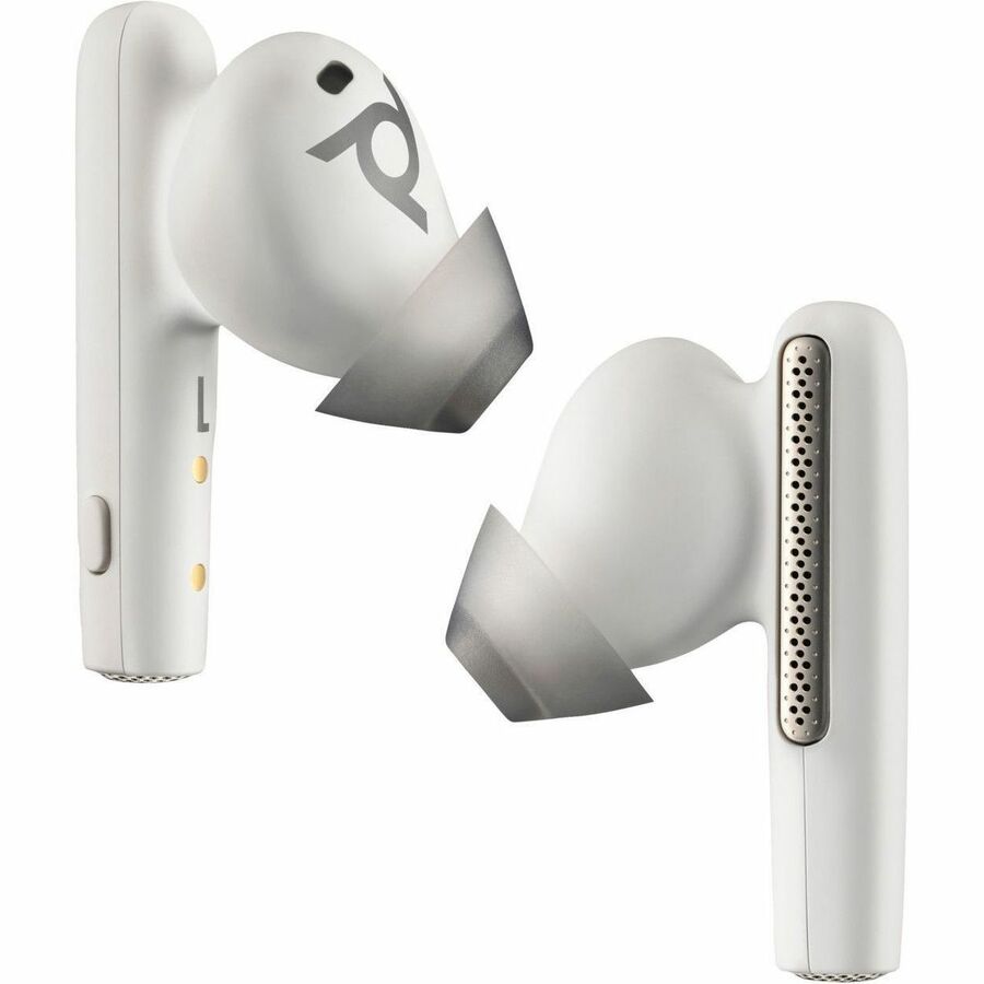 POLY VOYAGER FREE 60/60+ MICROSOFT TEAMS CERTIFIED WHITE EARBUDS (2 PIECES)