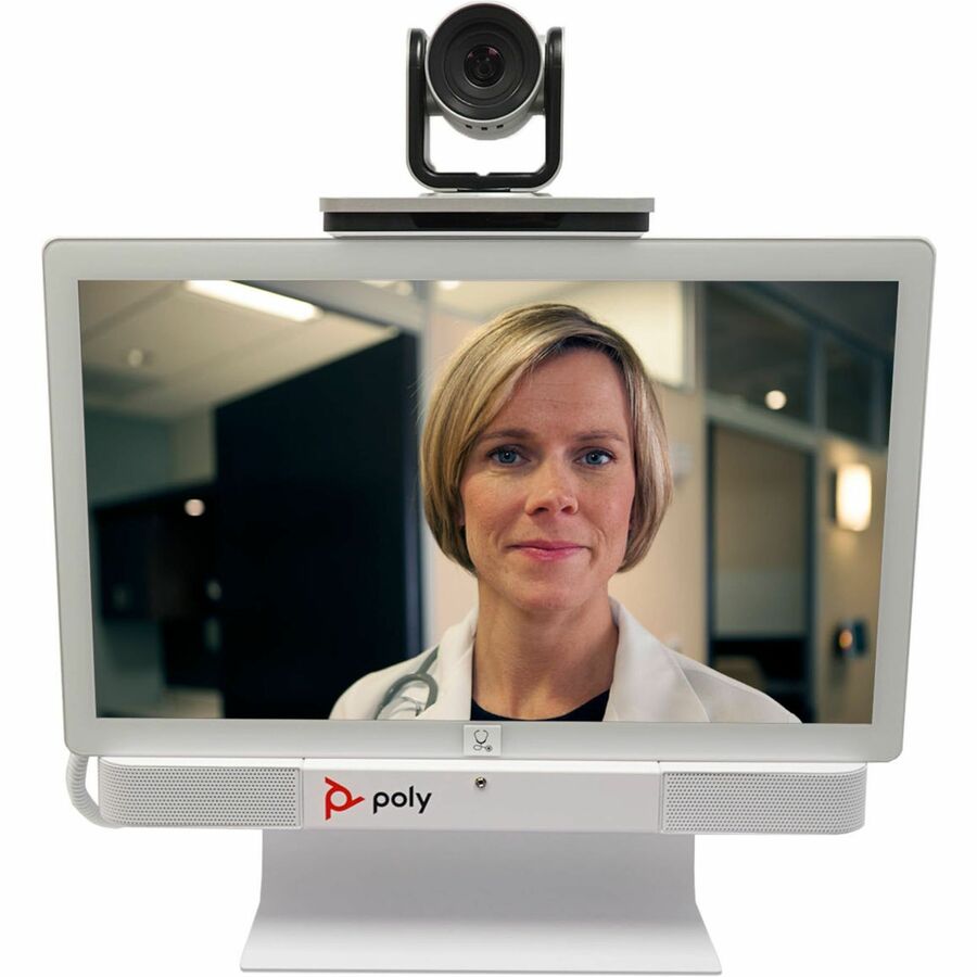 POLY TELEHEALTH STATION: G7500 WITH EAGLEEYEIV 12X AND 24 INCH TOUCH DISPLAY PLU