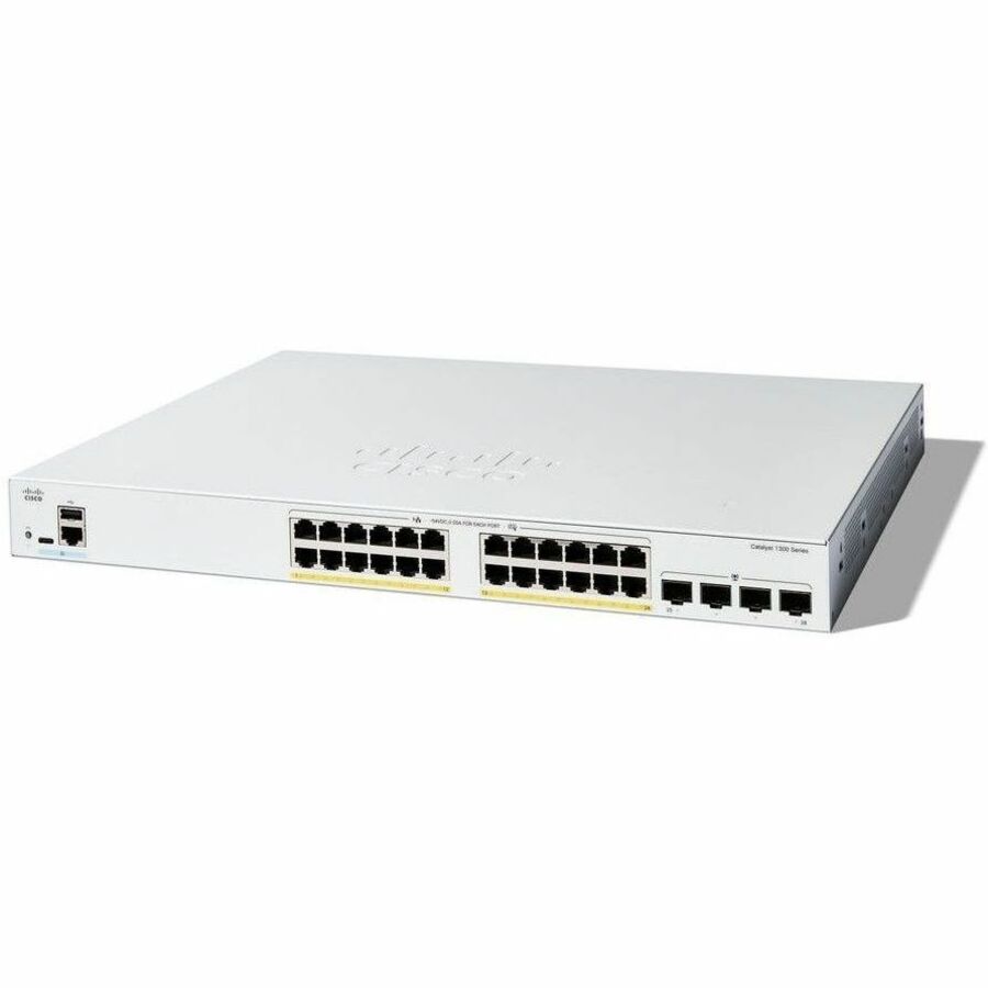CATALYST 1300 24-PORT GE, FULL POE, 4X1G SFP