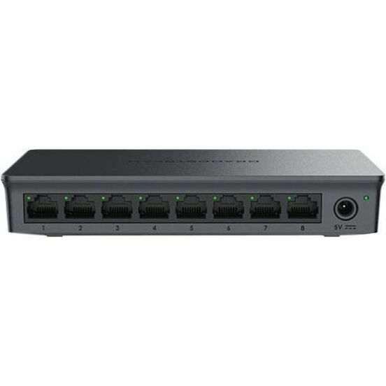 LAYER 2 UNMANAGED POE SWITCH, 5 X GIGE (4 X POE), METAL CASE