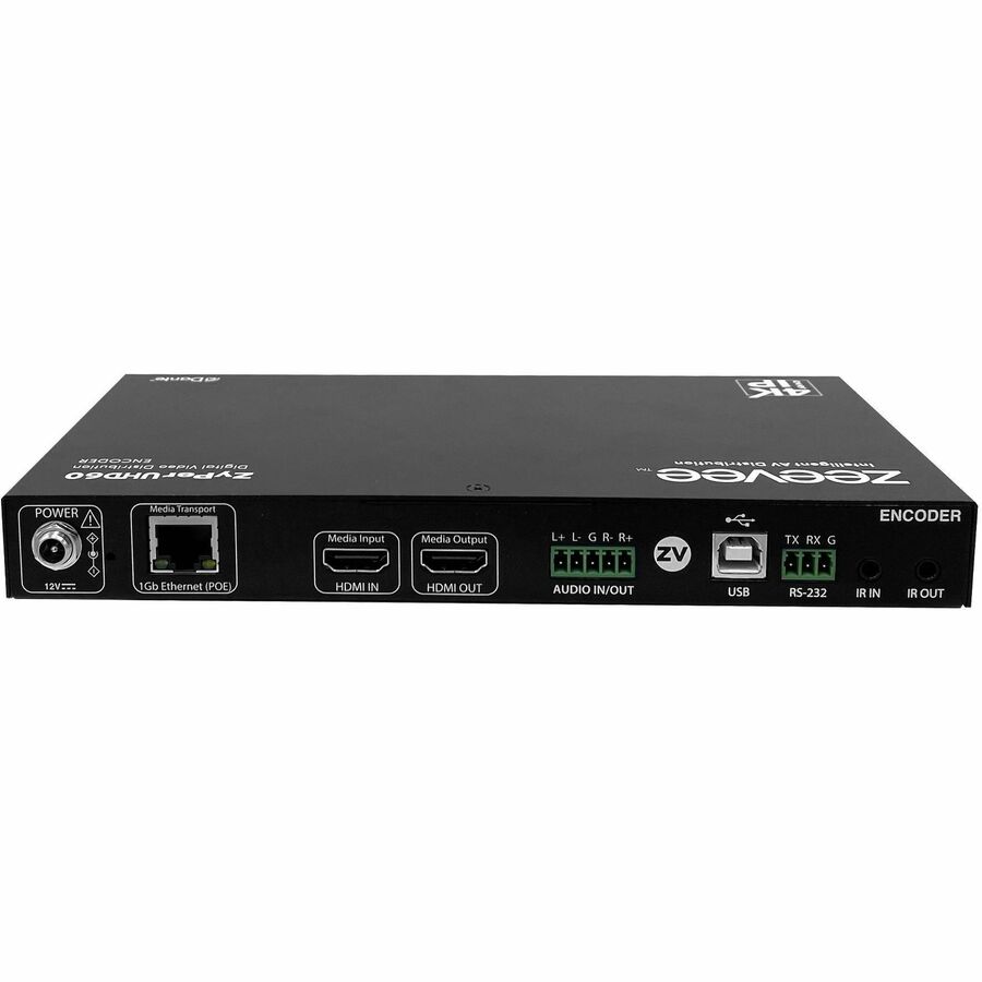 ZYPERUHD60 ENCODER, SINGLE LAN WITH DANTE, HDMI LOOPOUT