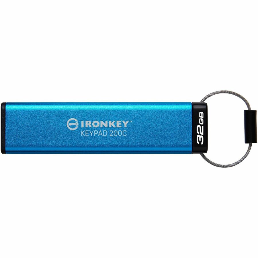 32GB USB-C IRONKEY KEYPAD 200C, FIPS 140-3 LVL 3 (PENDING) AES-256