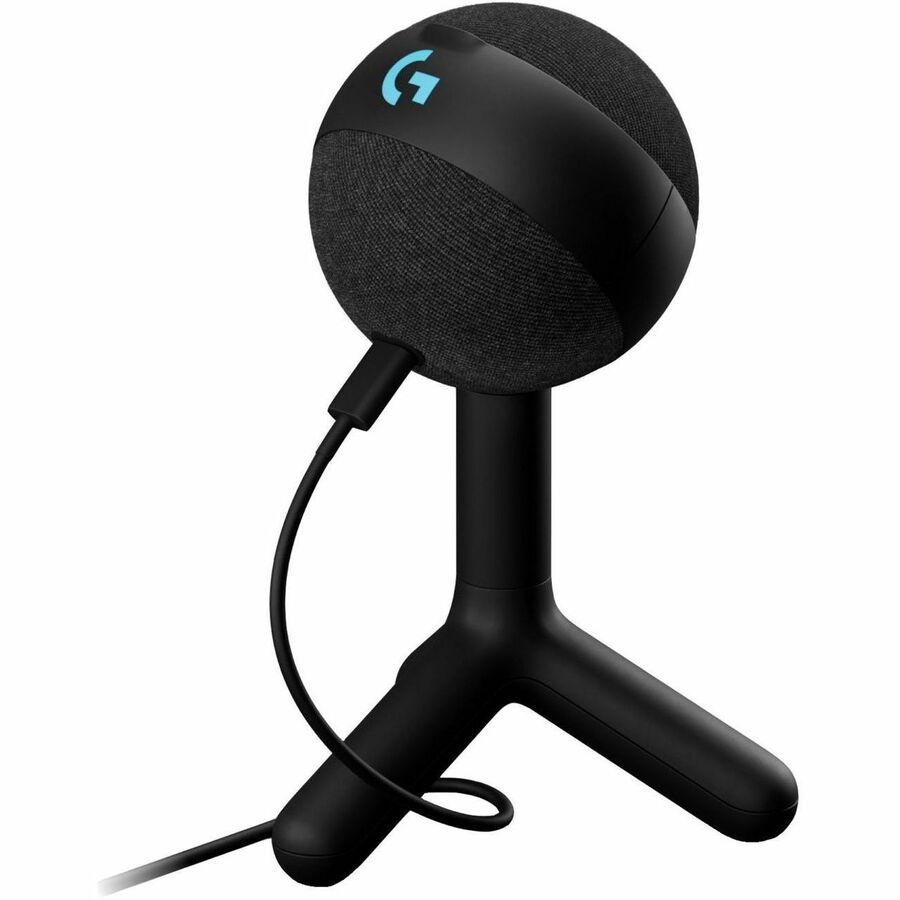 YETI ORB RGB GAMING MIC WITH LIGHTSYNC - BLACK