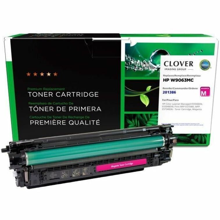 CLOVER IMAGING REMANUFACTURED MAGENTA TONER CARTRIDGE FOR HP W9063MC