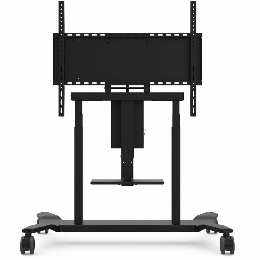 VB-STND-008 - MOTORIZED HEIGHT ADJUSTABLE MOBILE CART WITH 90-DEGREE TILT AND SM